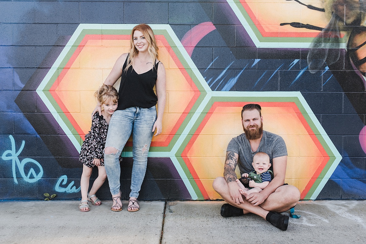 Skyleigh McCallum and her family pose for family photos in Kamloops, Skyleigh discusses setting kids up for financial success